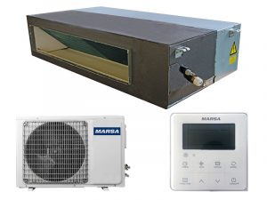 Канальная сплит-система MARSA MRK-24BHA2N/MRK-24HA2NE-W