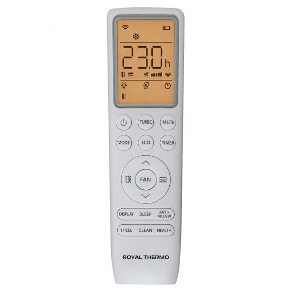 Сплит-система инверторного типа Royal Thermo Barocco DC RTBI-18HN8_V2/black комплект — изображение 6